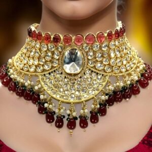 Kundan Choker Necklace Set